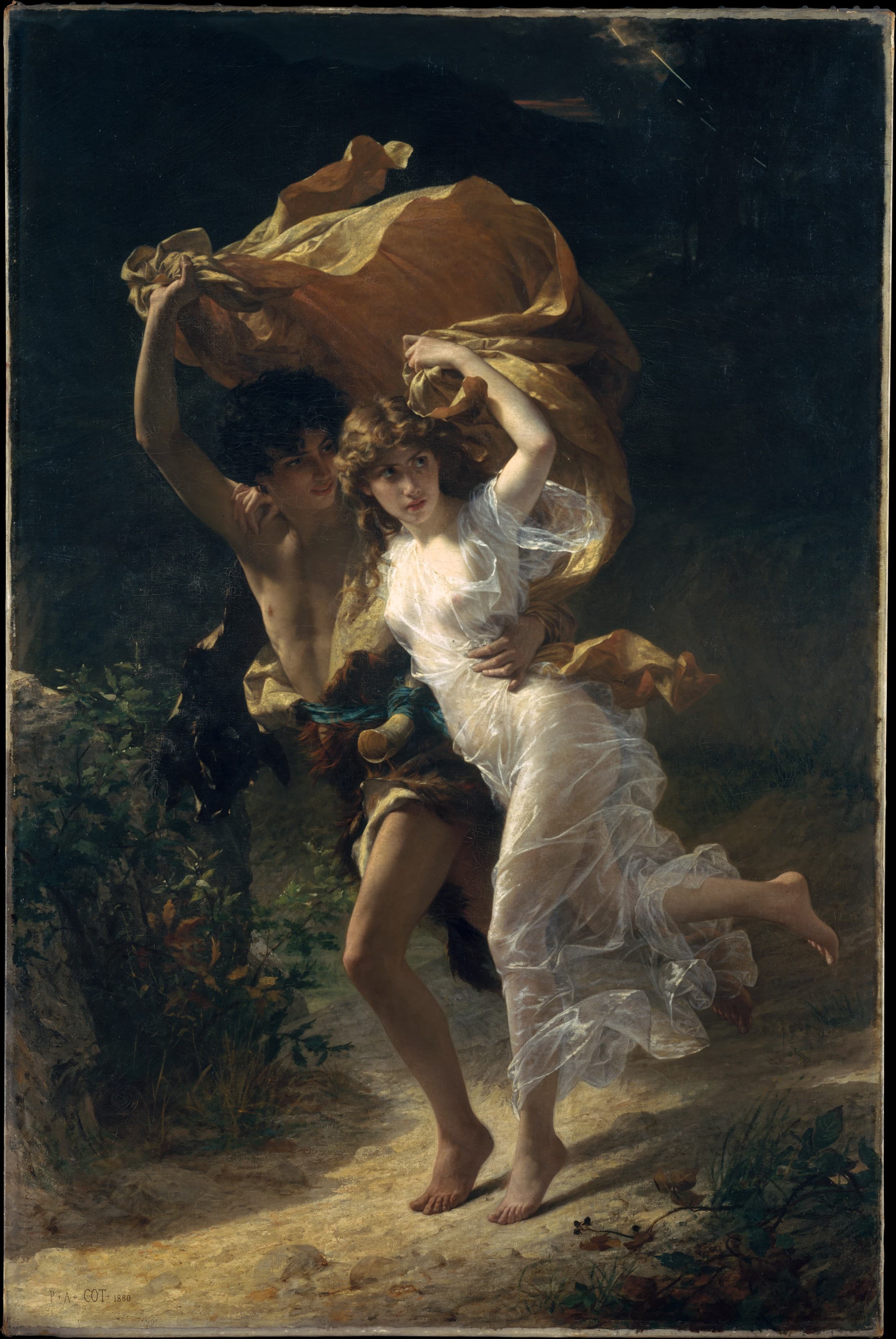 The Storm — Pierre-Auguste Cot
